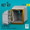 RESKIT RSU32-0102 OV-10D Bronco cargo bay for Kitty Hawk/Zimimodel kit (3D Printed) 1/32